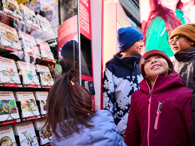 Light the World Giving Machines Return to Times Square