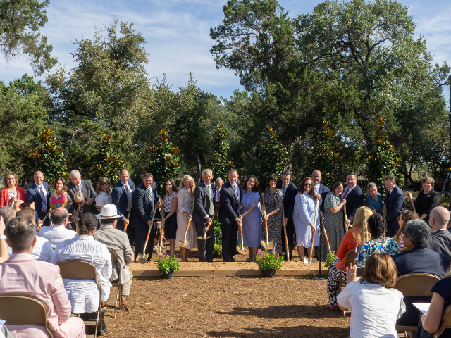 Groundbreaking for the Austin Texas Temple