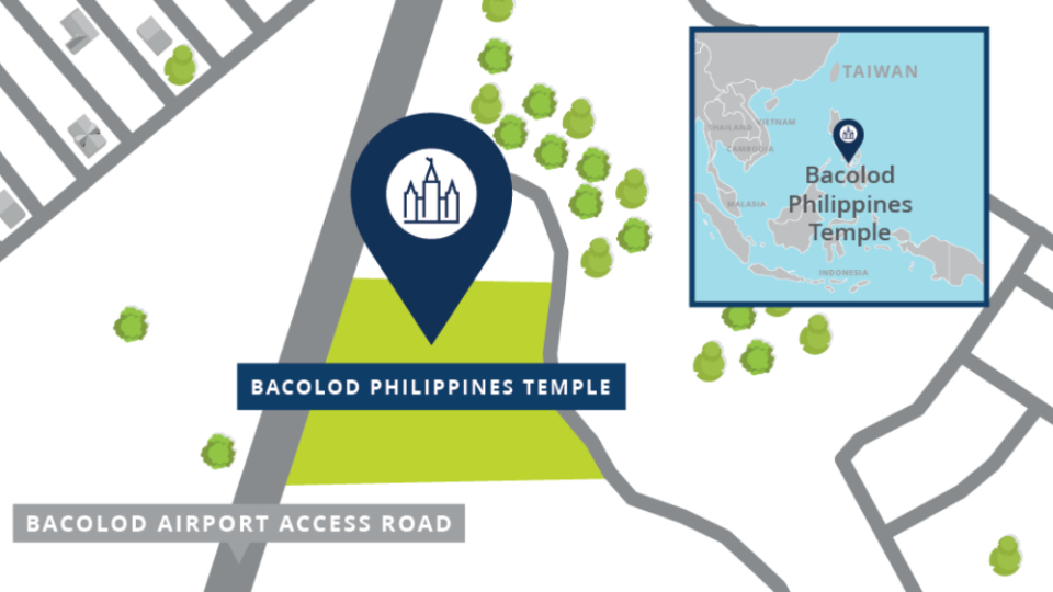 Bacolod-Philippines-Temple-Map