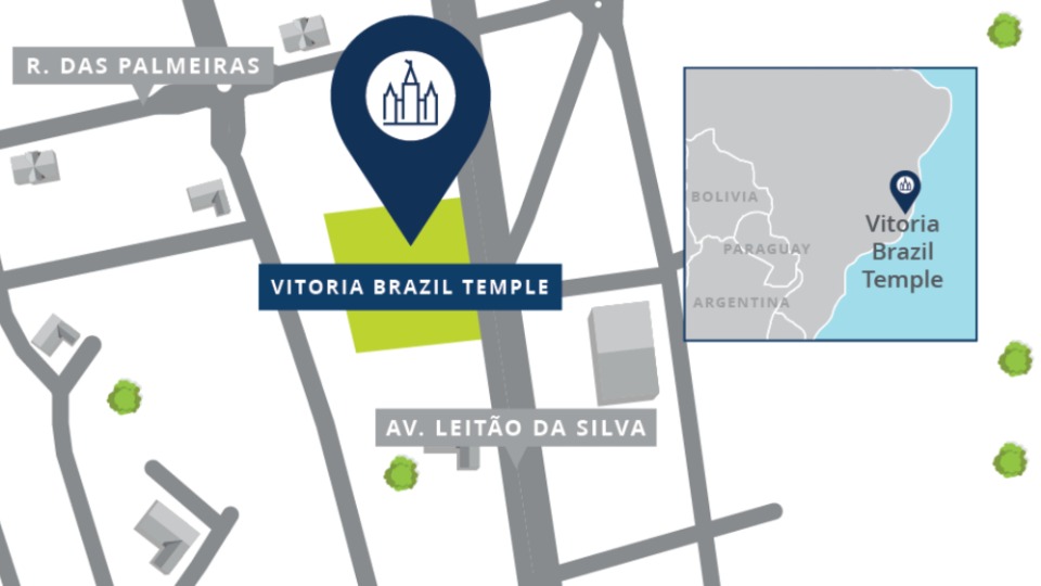 Vitoria-Brazil-Temple-Map