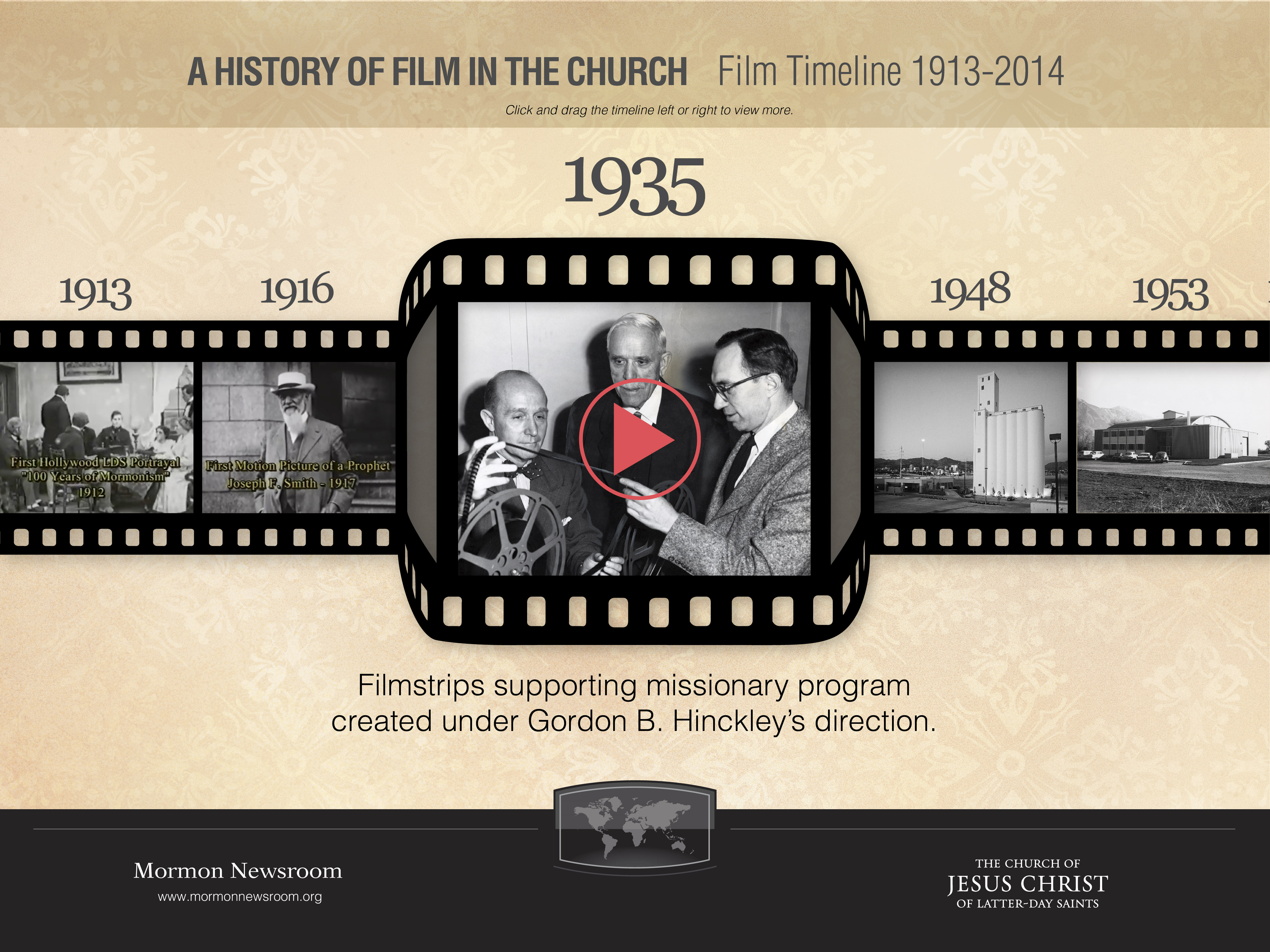 history church film timeline
