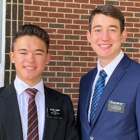 Missionaries-Elder-Carter-and-Elder-Fowler