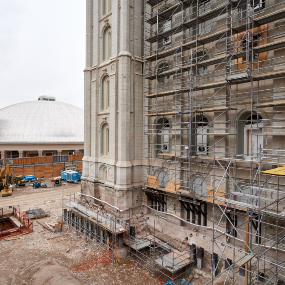 Salt Lake Temple Renovation Project Updates: February 2021