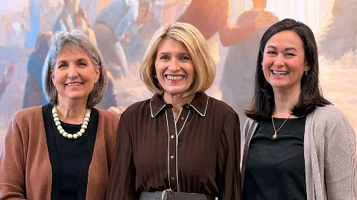 Women Invited to Gather in March to Celebrate Relief Society Anniversary  
សូម​អញ្ជើញ​បងប្អូន​ស្រ្តី​មក​ជួបជុំ​គ្នា​នៅ​ខែមីនា​ដើម្បី​ប្រារព្ធ​ខួប​របស់​សមាគម​សង្រ្គោះ