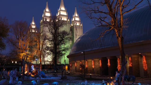 Christmas Temple Square