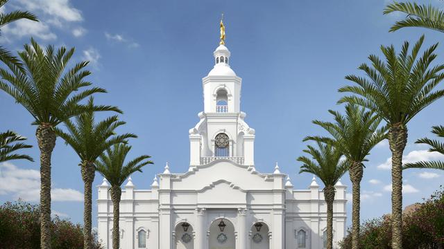 Tijuana Mexico Temple rendering