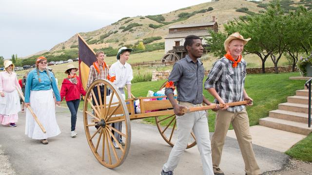 Mormon Youth in Utah Host Special Needs Pioneer Trek