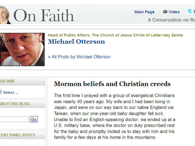 “On Faith” Blog: Mormons - Coming to Terms With Similarities and ...