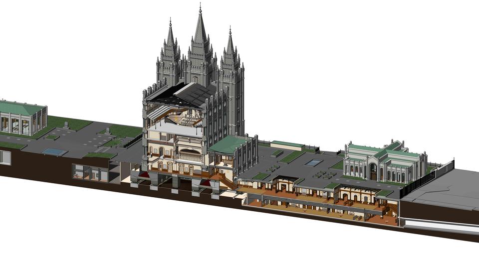 Plans Unveiled For Salt Lake Temple Renovation