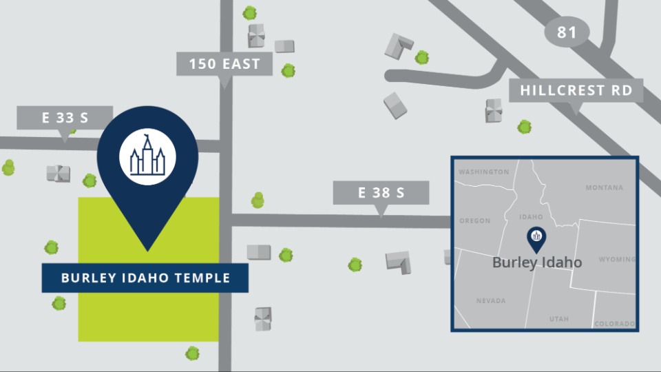 Burley-Idaho-Temple-Map