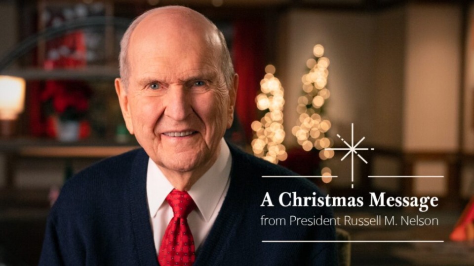 President Nelson Will Share A Christmas Message On Thursday