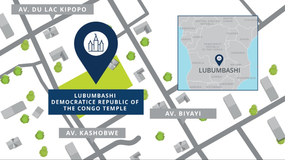 Lubumbashi-Temple-Site-Map