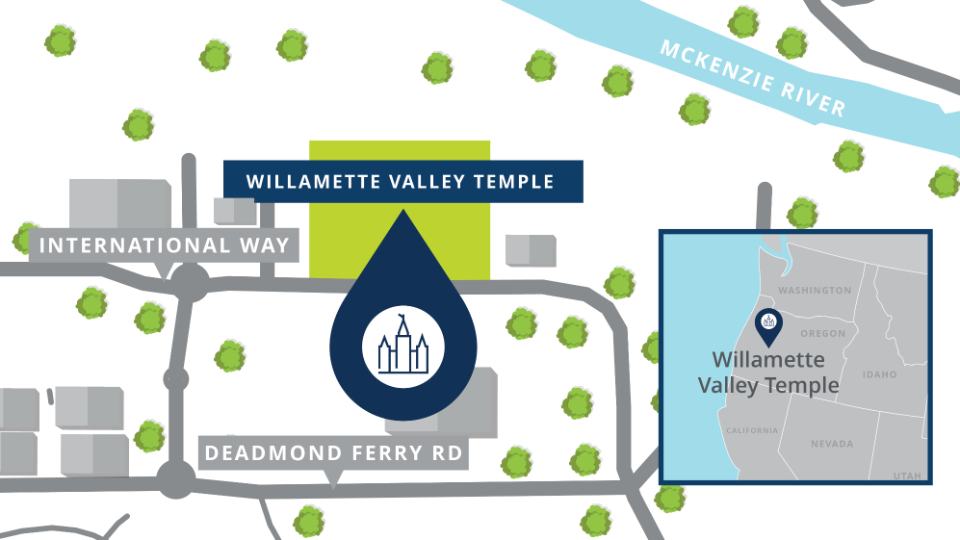 Willamette-Valle-Templo-Oregón