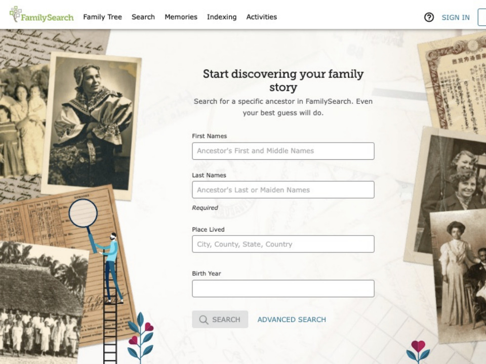 3 FamilySearch features