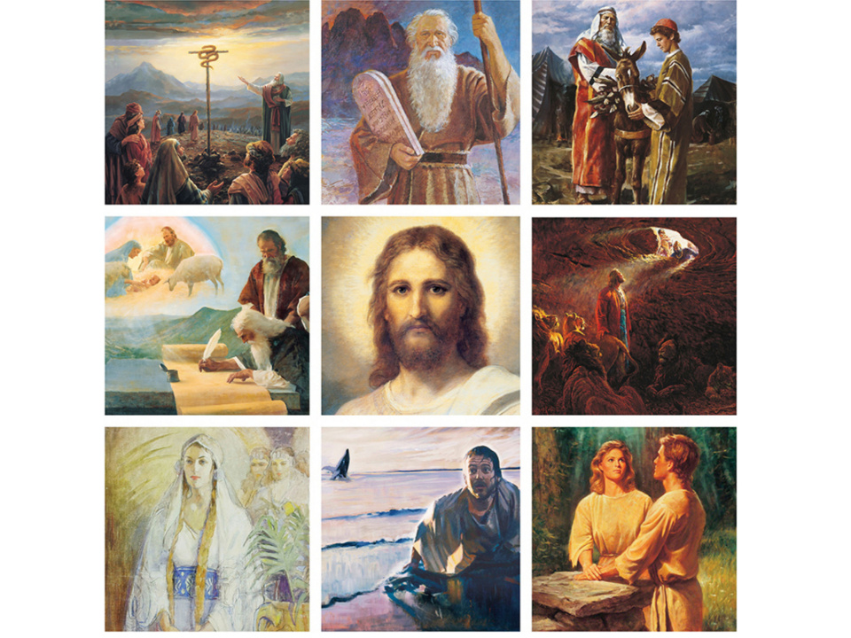 Old Testament collage