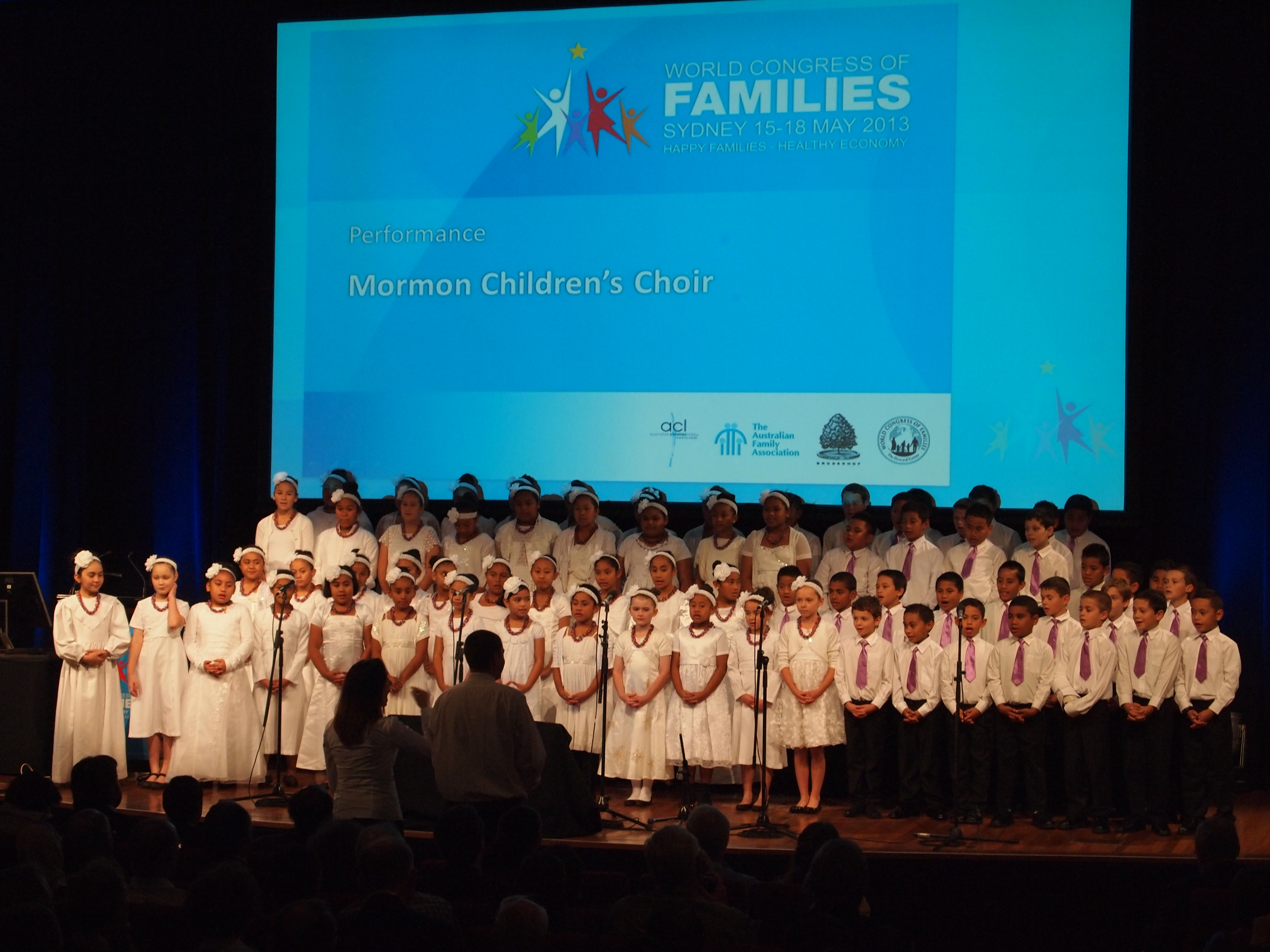 Australia Hebersham Stake Primary Choir WCF