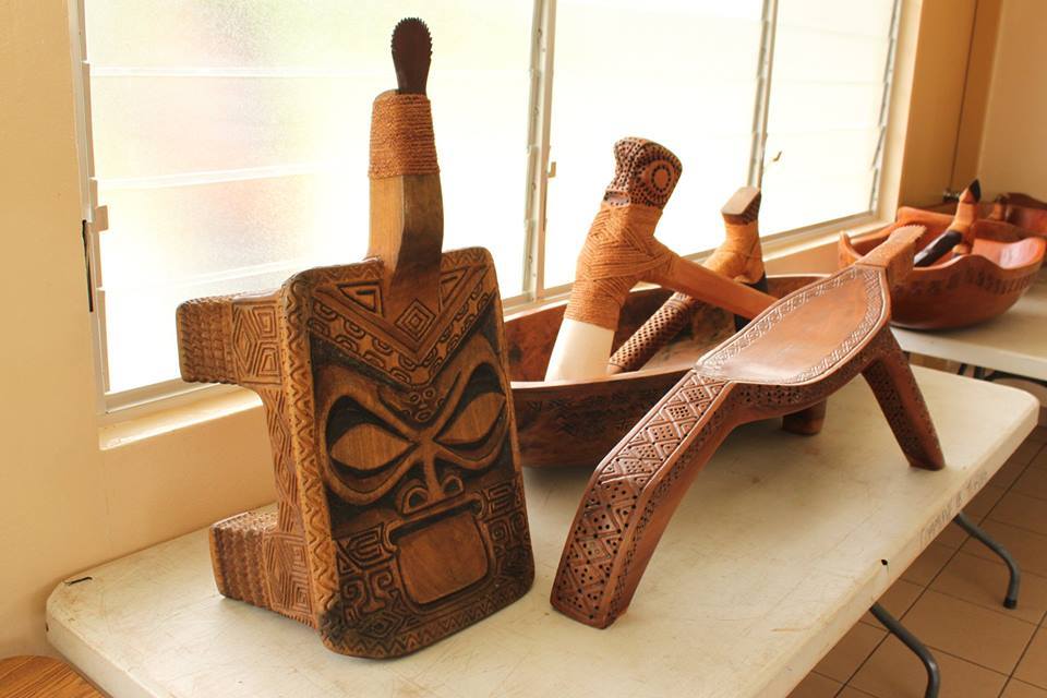 French Polynesia arts crafts May 2014