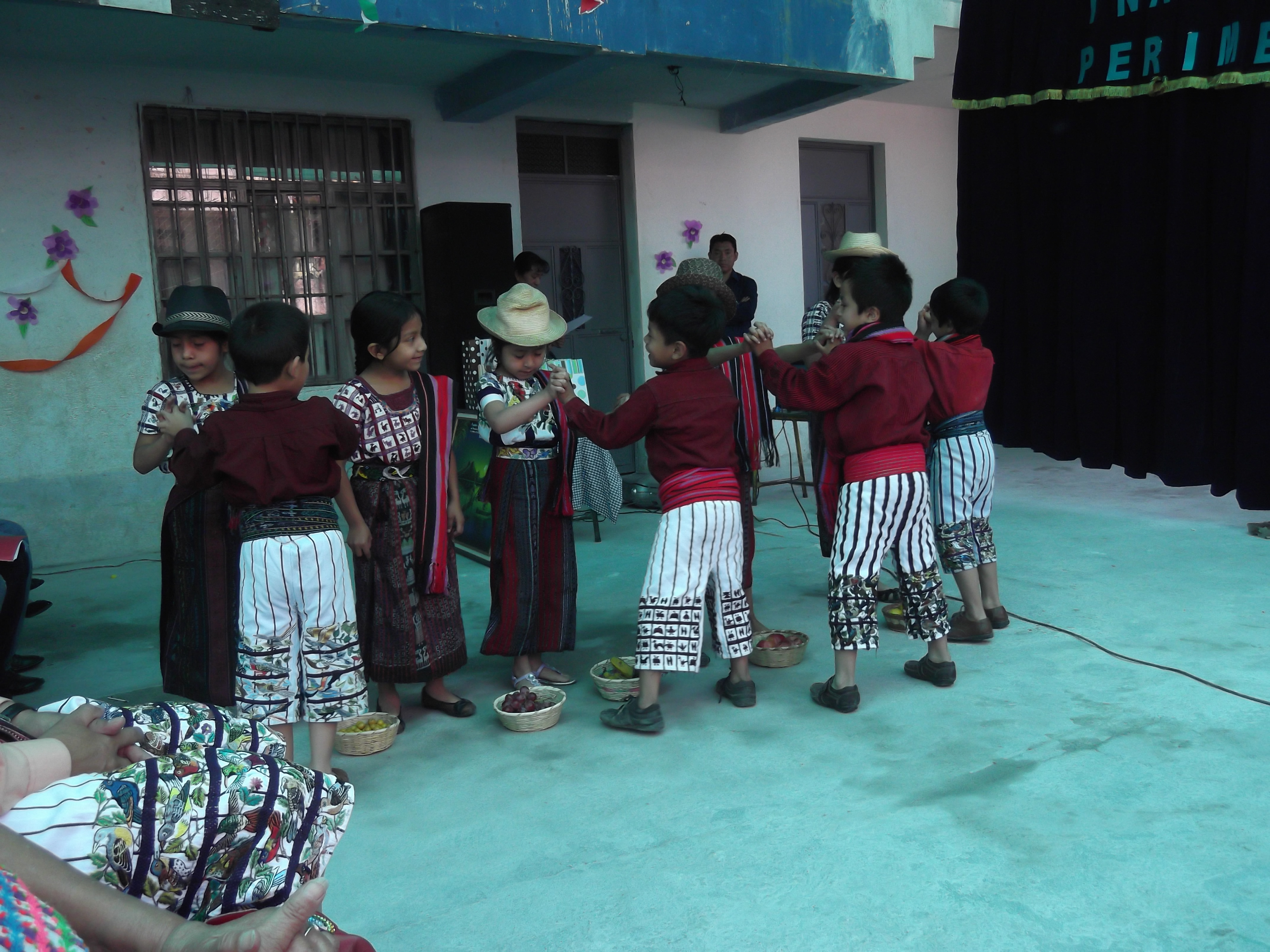 Guatemala kids dancing