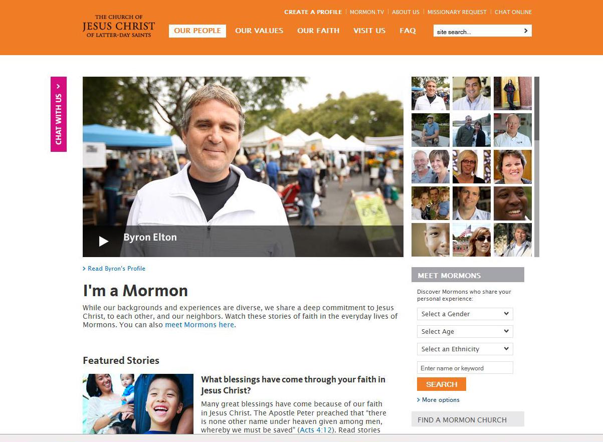 online mormon nejlepší vyzvednout linky pro datování webových stránek