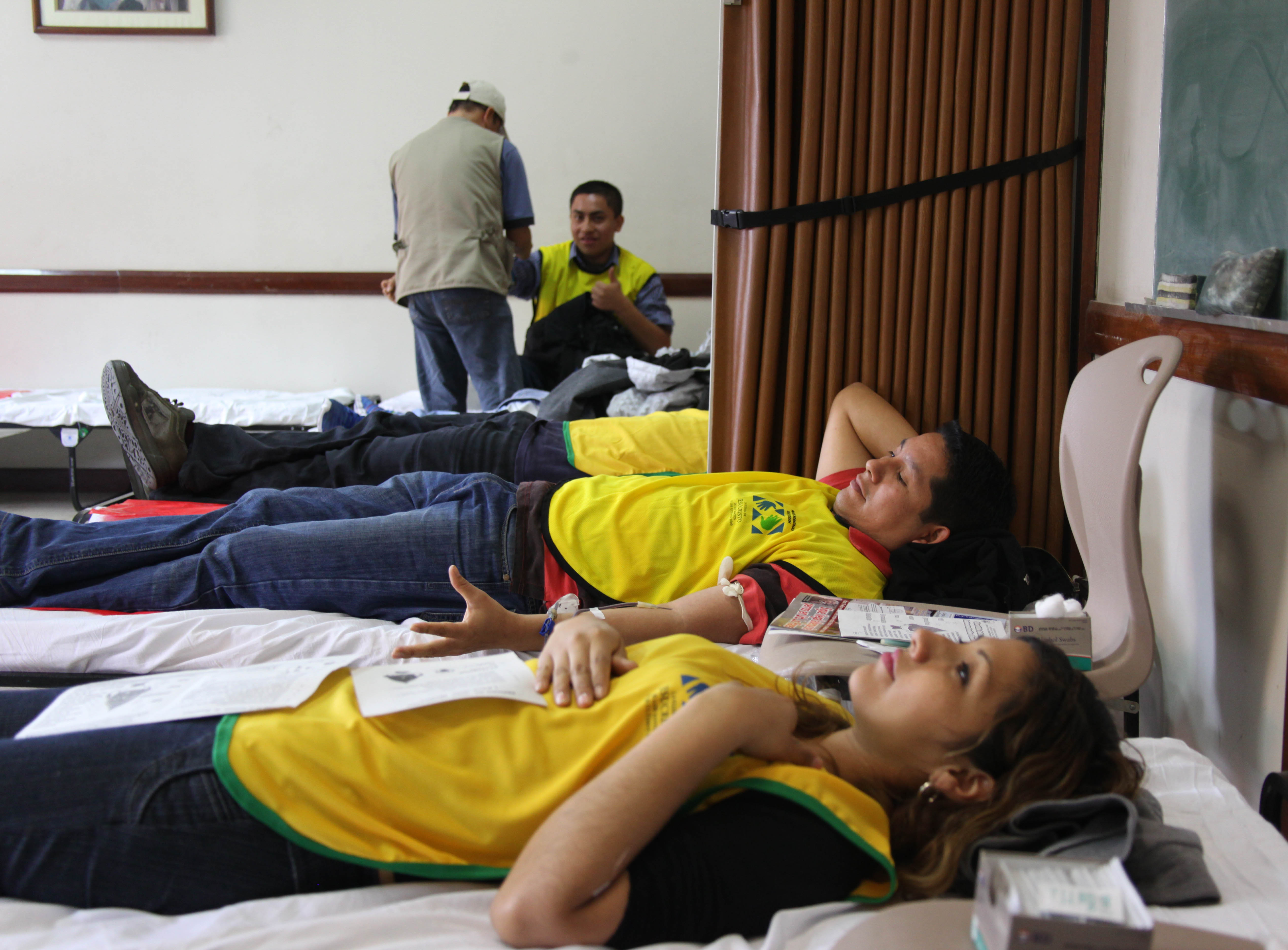 Peru blood donations 2013