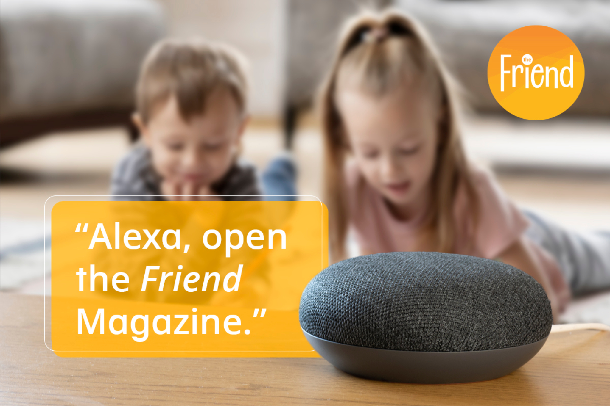 Spænding støj Rute Children Can Listen to the 'Friend' on Amazon Smart Speakers